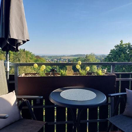 Ferienwohnung Gipfelglueck Mit Fernblick Und Strandkorb Bad Sachsa Exteriör bild