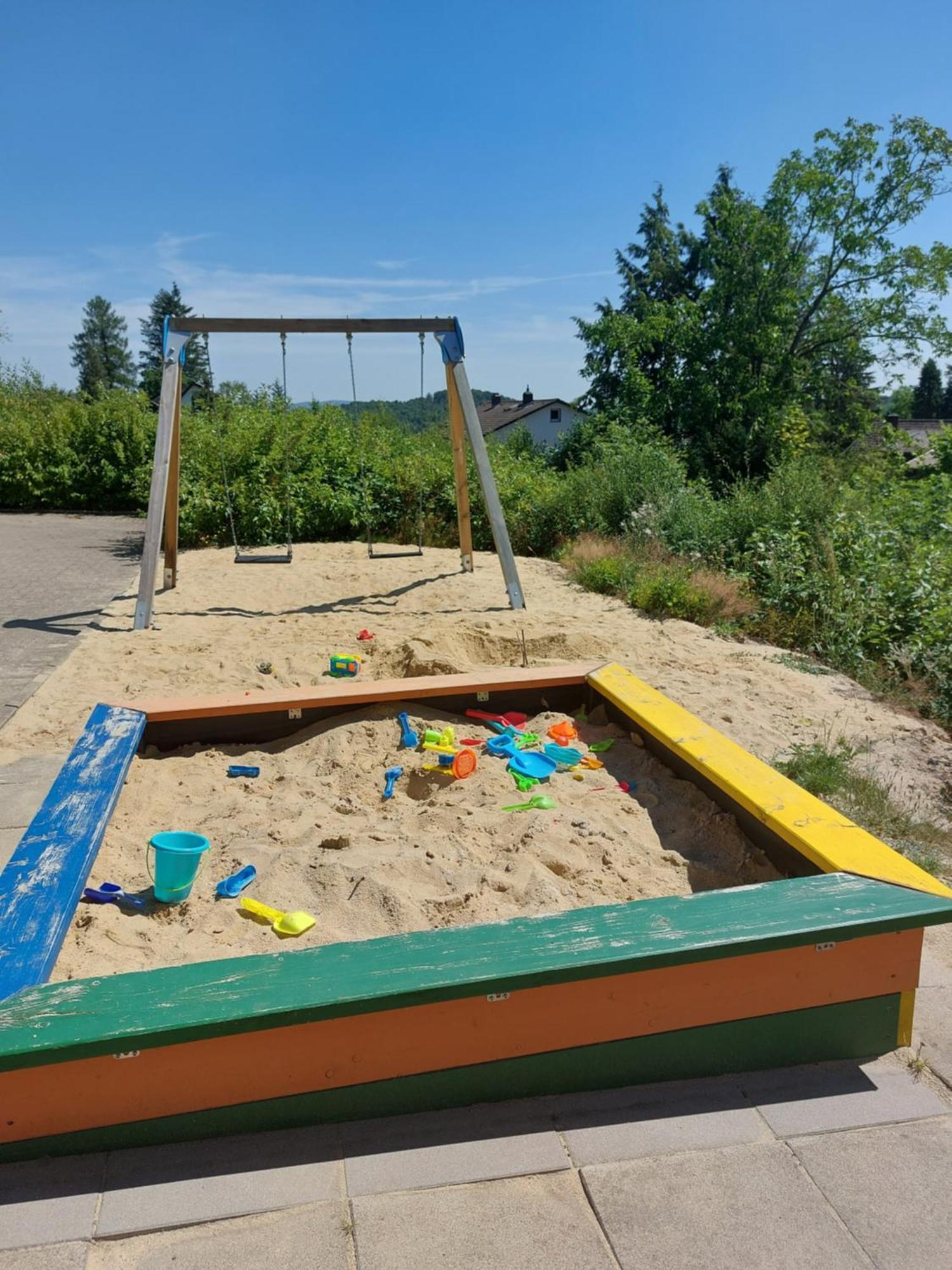 Ferienwohnung Gipfelglueck Mit Fernblick Und Strandkorb Bad Sachsa Exteriör bild